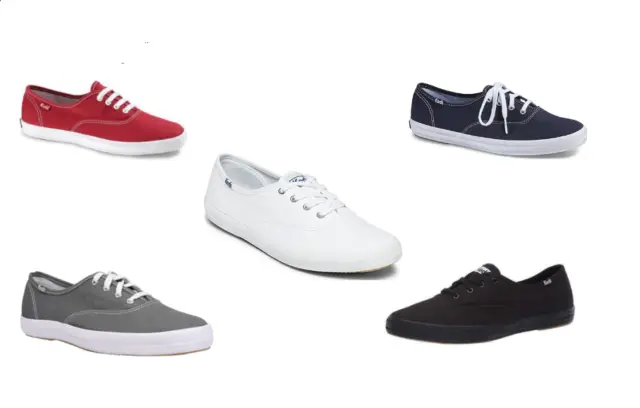 Keds Champion Canvas Lace Up Sneaker Women's Canvas - ALL COLORS