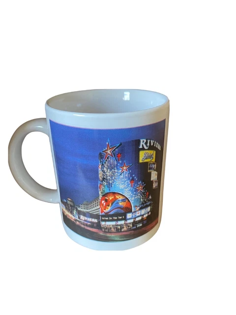 Vintage Riviera Las Vegas Hotel And Casino Coffee Mug Cup. Used. Clean.