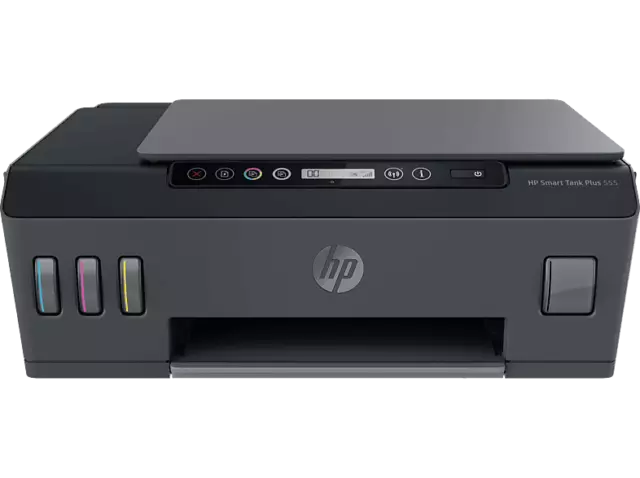 Impresora multifunción - HP Smart Tank Plus 555, WiFi, Bluetooth, USB, tanque,