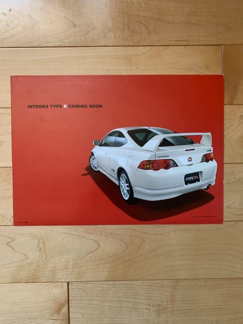 Integra Dc 3 Type R Drawing JAPAN HONDA INTEGRA Type-R Prototype (DC5) Pamphlet £26.50 - PicClick UK