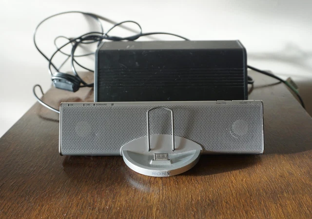 SONY CPF-NW001 CRADLE Speaker & Subwoofer Tested working £27.50