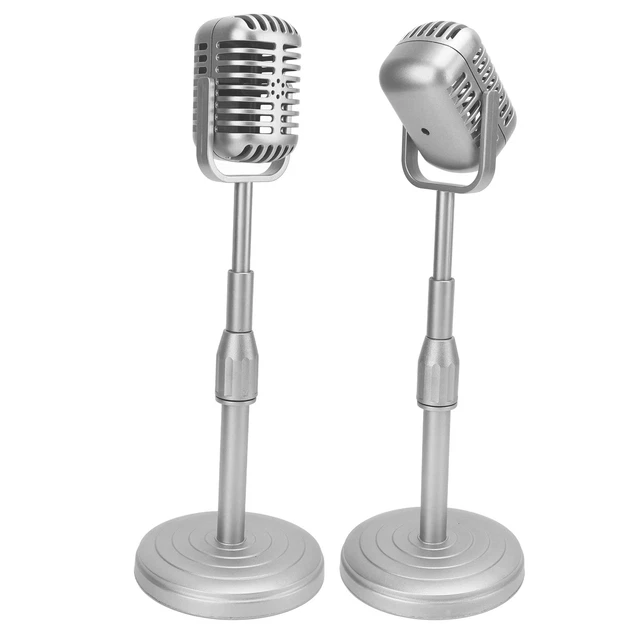 Modèle 'accessoire De Microphone Vintage Microphone De Simulation Et Ensemble