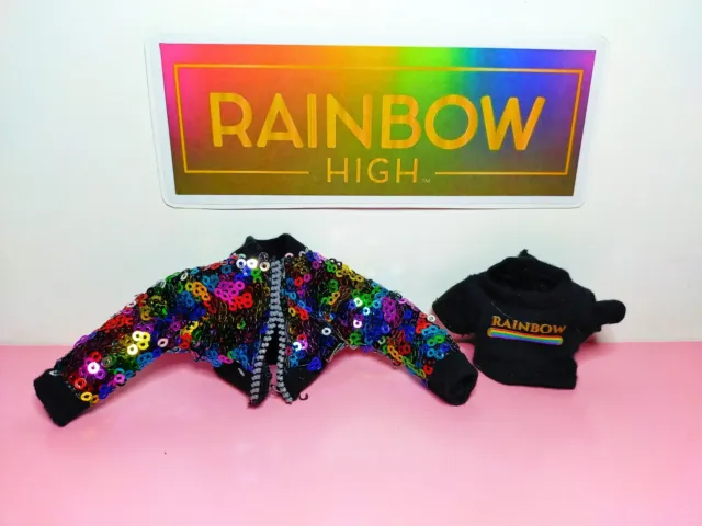 RAINBOW HIGH Doll Bundle #1💥 CLOTHES 💥OUTFIT MATCHING  Accessories CHECK LIST
