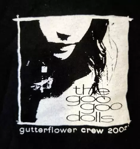 Vintage 2002 Goo Goo Dolls, 'Gutterflower Tour' T-shirt
