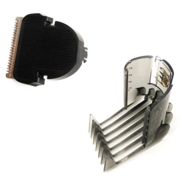 2 pezzi/set PETTINE MORSETTO CAPELLI + capelli per QC5120 QC5125 QC5130 Q K4J7