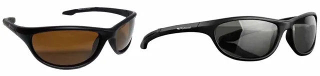 Wychwood Carp Black Wrap Around Polarised Sunglasses - Carp Fishing