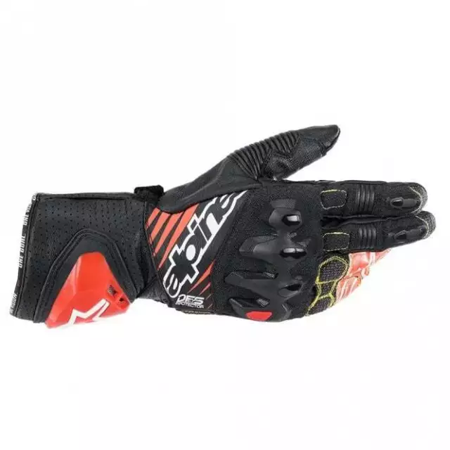 Alpinestars (Road) Gloves - GP Tech V2 (Black/White/Red Fluo)