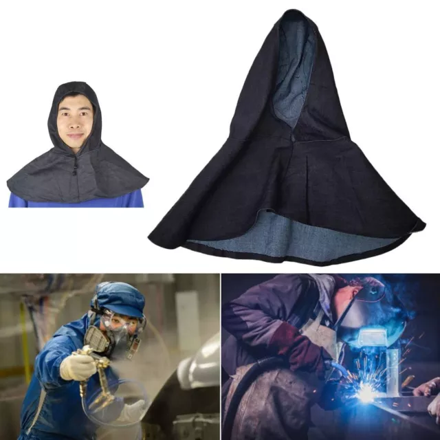 Anti-scalding Denim Fabric Welding Hood Welder Work Cap  Welder Protection