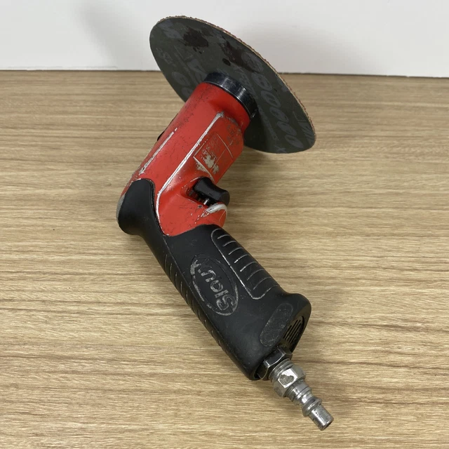 SIOUX TOOLS USA Pistol Grip Air Sander 18000 RPM Red Body Work 5”