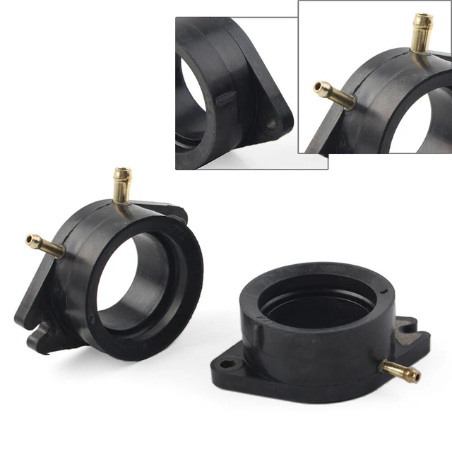 2x New Carburetor Intake Manifold Carb Boot For Yamaha Virago XV700 XV920 XV1100