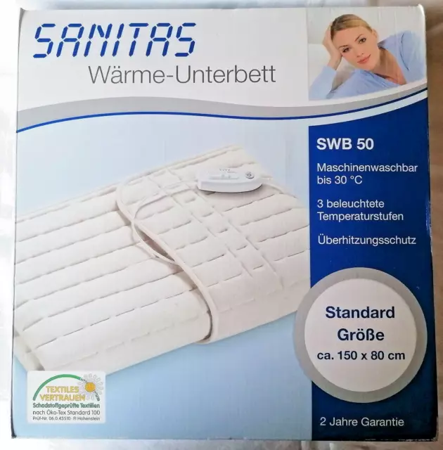 "SANITAS" SWB 50 Wärme-Unterbett 150x80 cm
