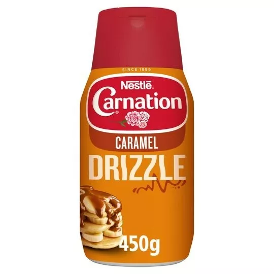 Nestle Carnation Caramel Drizzle Sauce 450G- No Artificial Colours or Flavours