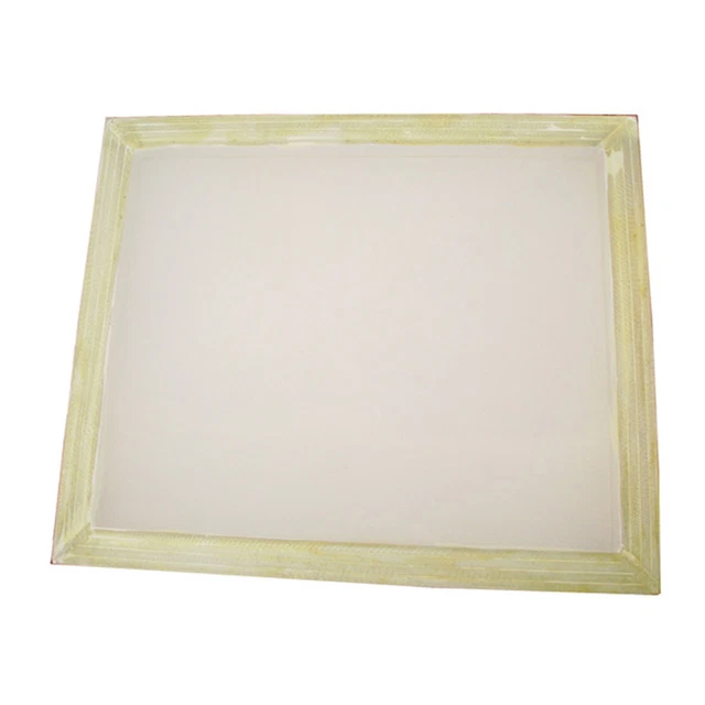 Paquete de 6 marcos de pantallas de seda de aluminio de 23"" x 31"" con malla 110 3