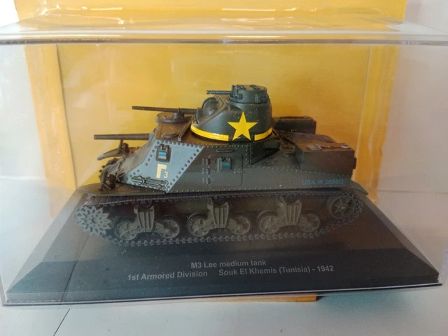 Miniature Char M3 Lee Tunisie 1942 – Altaya 1/72, Collection
