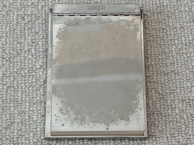 RARE Vintage 1980s I. Magnin Sterling Silver Paper Notepad Holder
