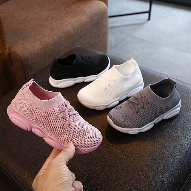 Kids Boys Trainers Shoes Girls Sneakers Infant Toddler Casual Sports Shoes Size