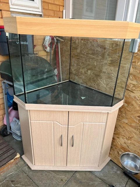 corner fish tank with stand