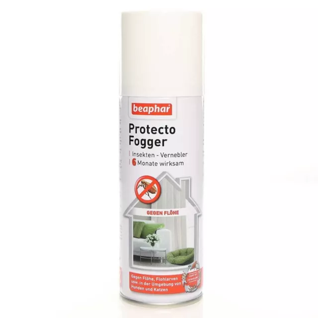 Beaphar Protecto Fogger 200 ml ( 6 Monate wirksam ) MHD 08/23 Sonderpreis!