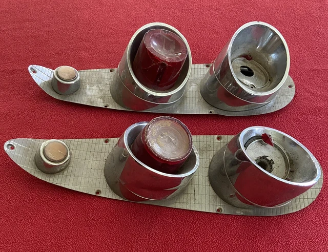1959 Dodge Sweptside Truck / Staion Wagon Original Tail Light Pair 2