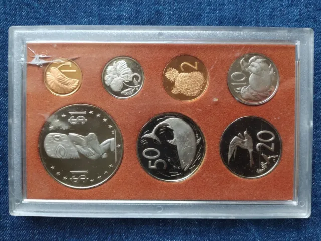 Cook Islands Commemorative Coin Set in case PP 1974
