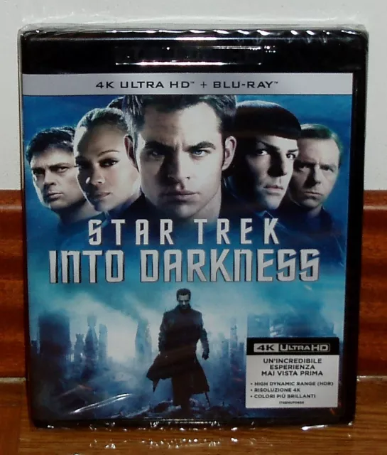 Star Trek en La Obscurité 4K UHD + Blu-Ray Scellé Espagnol (Sans Ouvrir) R2