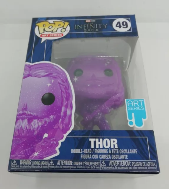 Funko Pop: #49 Thor: Marvel Avengers Infinity War: Art Series. **NO HARDSTACK**