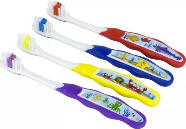 PLAK SMACKER COLOURFUL  Kids Toothbrush 3-5 Years X 1 BRUSH COLOUR SENT RANDOMLY