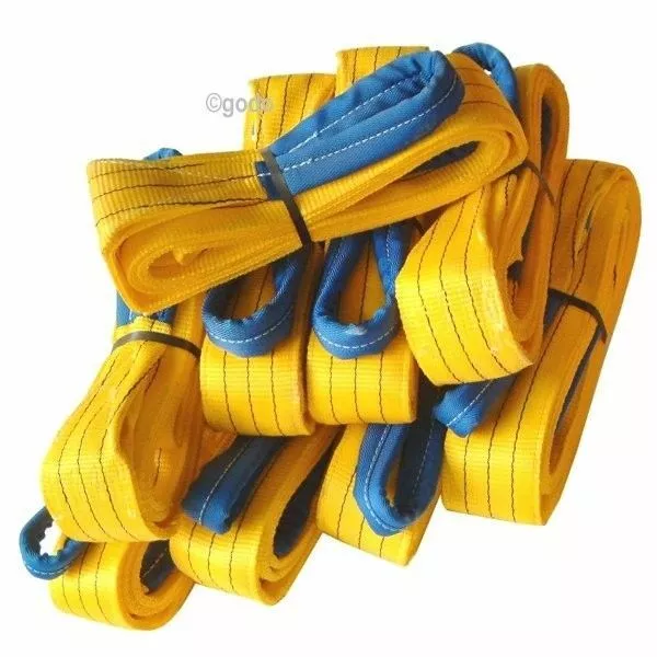 Bande de levage bande de boucle sangle de levage sangle de levage force de charge : 3 t longueur utile : 3 m LOT : 10 pièces