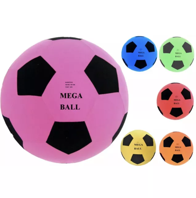 Mega Ball Giant 45cm/18” 6 colours for Great Fun Outdoors Jumbo Patch Ball