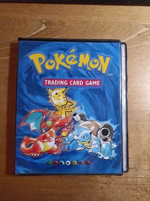 Album Set De Base Pokémon Portfolio Classeur Cartes Vintage Wizards Description