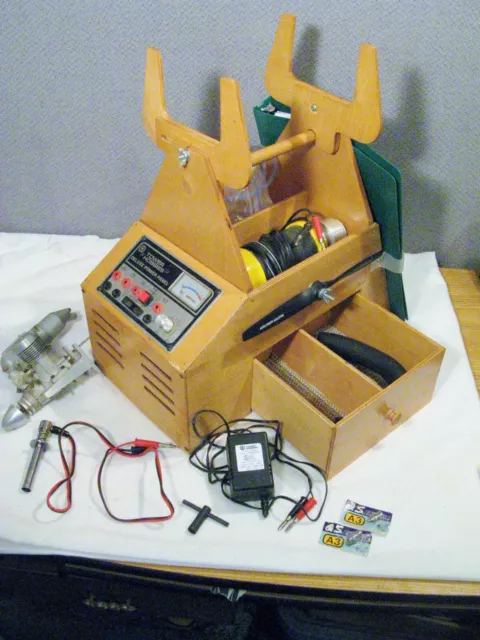 Tower Hobbies Deluxe Power Panel RC Airplane Hobby Box LOADED with Accessories Tower Hobbies Deluxe Power Panel RC Airplane Hobby Box LOADED with Accessories