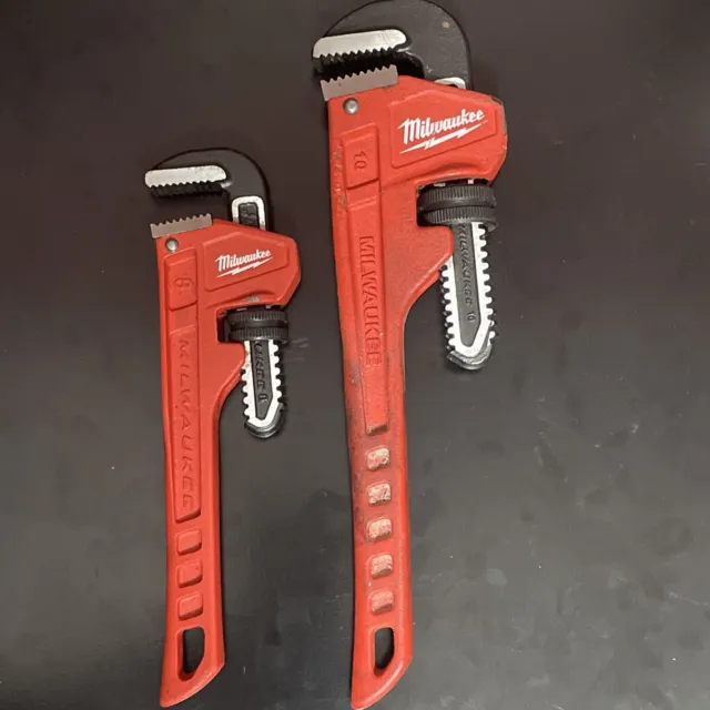 Milwaukee Steel Pipe Wrench Set