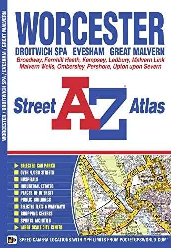 Worcester Street Atlas (London Street Atlases) by Geographers' A-Z Map Company