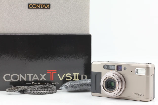 No leakage [N MINT in Box] Contax TVS II TVSII 35mm Film Camera From JAPAN