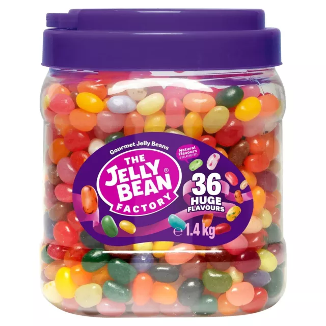 Jelly Bean Factory 36 Geschmacksrichtungen 1,4 kg  Geleebohnen