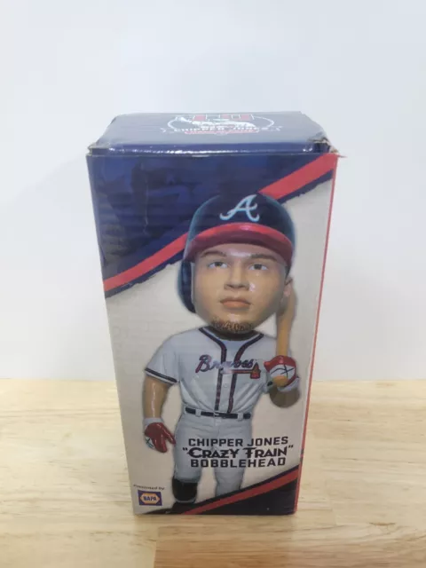 Chipper Jones Crazy Train Bobblehead Atlanta Braves Sga 15,000 2018 Nib