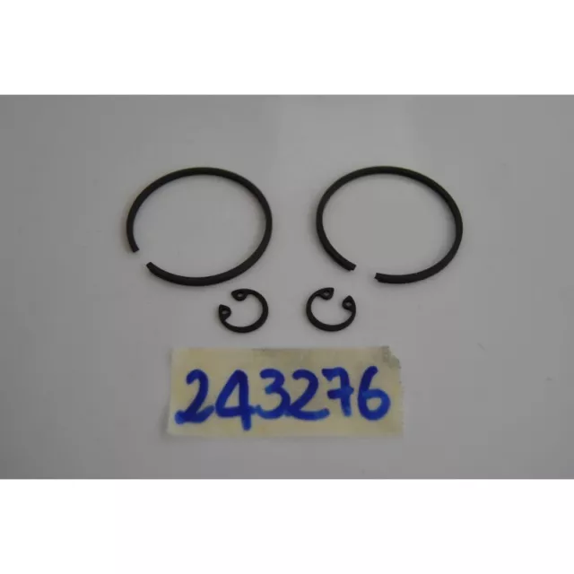 Paire Bandes Piston Ring Paire piaggio ape Tm 50 Vespa Pk-Rush-Fl-N