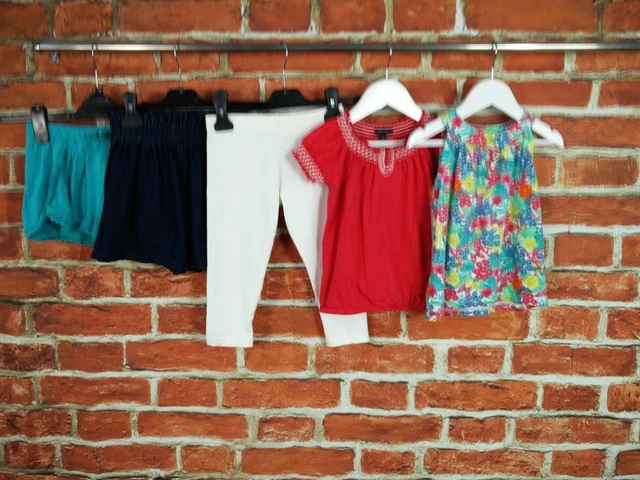 Girls Bundle Age 5-6 Years Zara Next Mothercare Etc Shorts Leggings Tops 116Cm