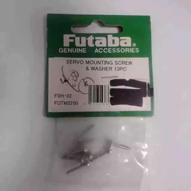 Futaba Radio Controlled Products: Servo Mountaing screw & Washer 10 pc.
