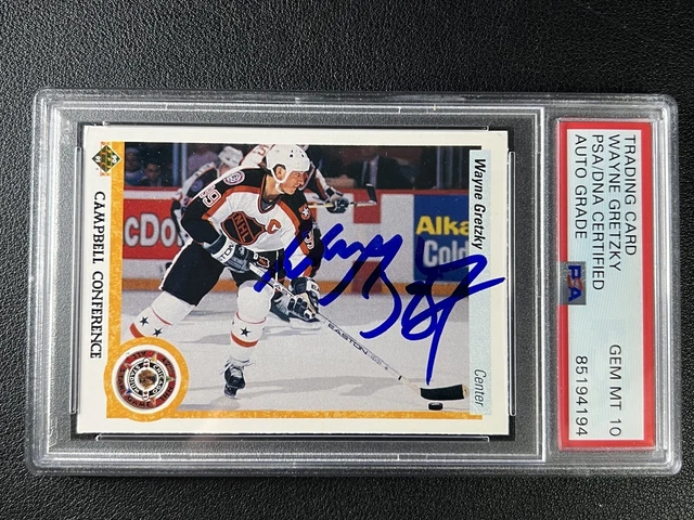 Carte Sportive Wayne Gretzky 1993 Capitaine Honoraire #HC4 - Gradée PSA 10 - Très Rare