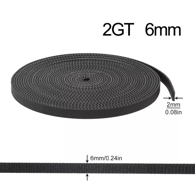 HTD 3M Rubber Synchronous Belt Close-Loop Transmission Timing Belt 10/15mm Width