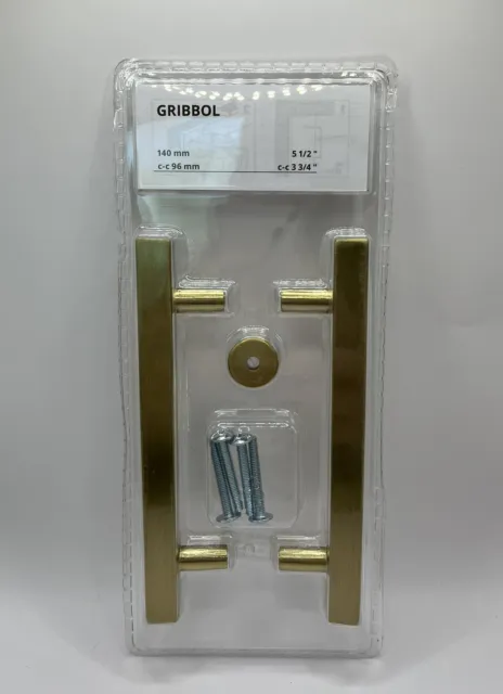 GRIBBOL handle, brass color, 51/2 - IKEA