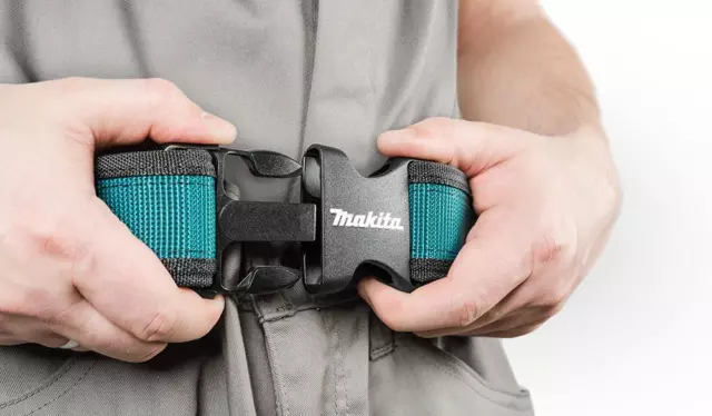 Makita Genuine E-05337 Blue Range Quick Release Belt 3D Mesh Padding 3