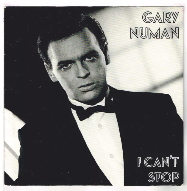 Gary NUMAN    I can't stop      7" 45 tours SP