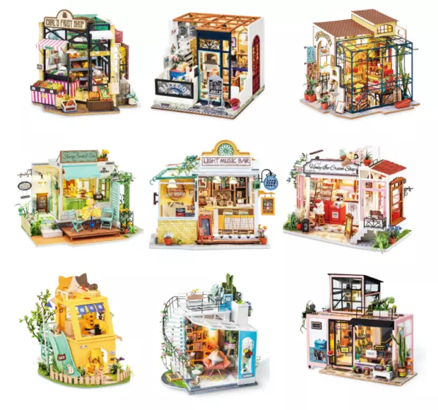 DIY Kit Bausatz für Miniatur Haus Bastelset Puppenhaus Robotime Rolife