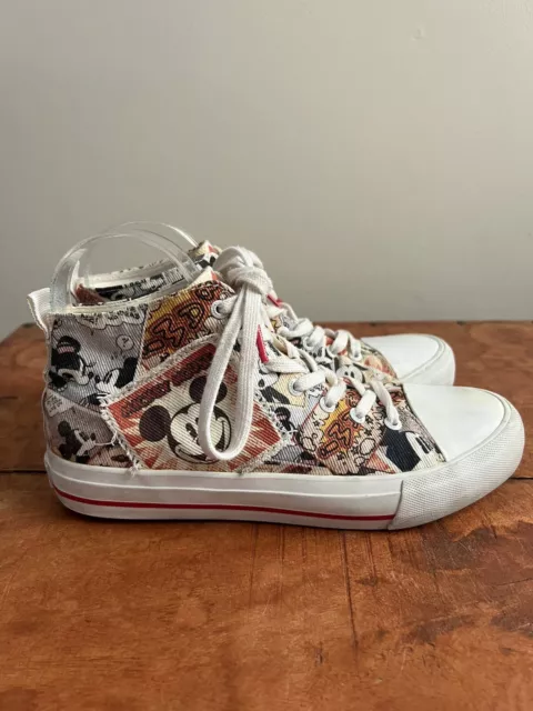 DESIGUAL WOMEN Mickey Athletic Shoes Size 9 Gorgeous RRP$159