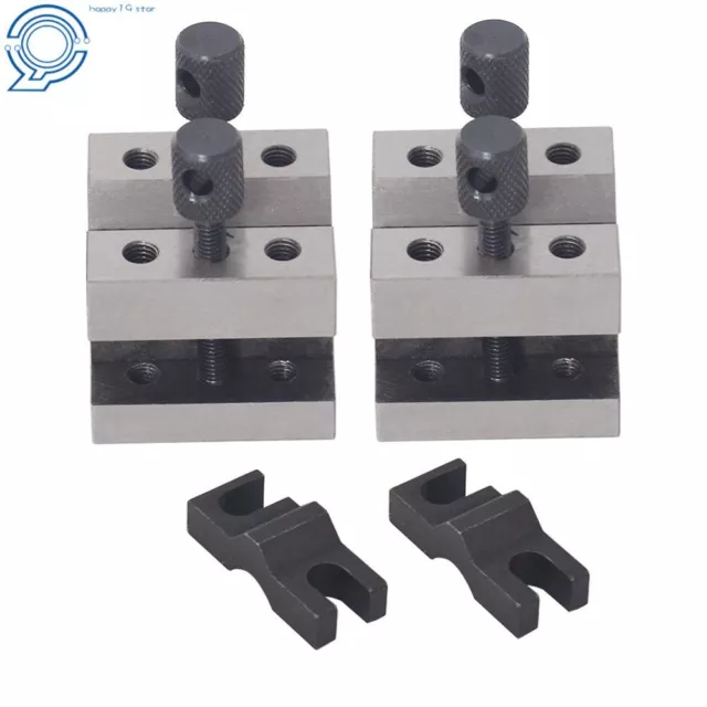 1-3/8x1-3/8x1-3/16" Capacity V-Block V blocks Clamp hardened air Set .0002"