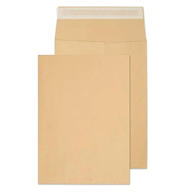 (TG. 352 x 250 x 25 mm) Purely Packaging - Buste con chiusura adesiva, in carta