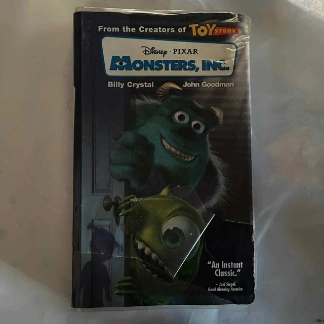 DISNEY PIXAR'S MONSTERS Inc 2001 VHS Tape *TESTED* £7.57 - PicClick UK