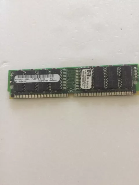 HP 1818-6430 16MB RAM Module Simm 72pin 60ns DRAM EDO Memory